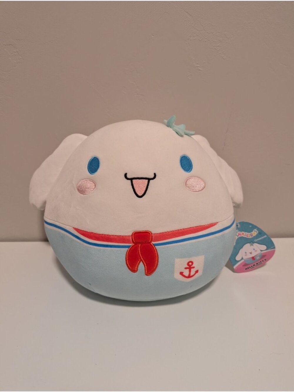 Cinnamoroll Squishmallows Plush Toy Hello Kitty & Friends White & Light Blue